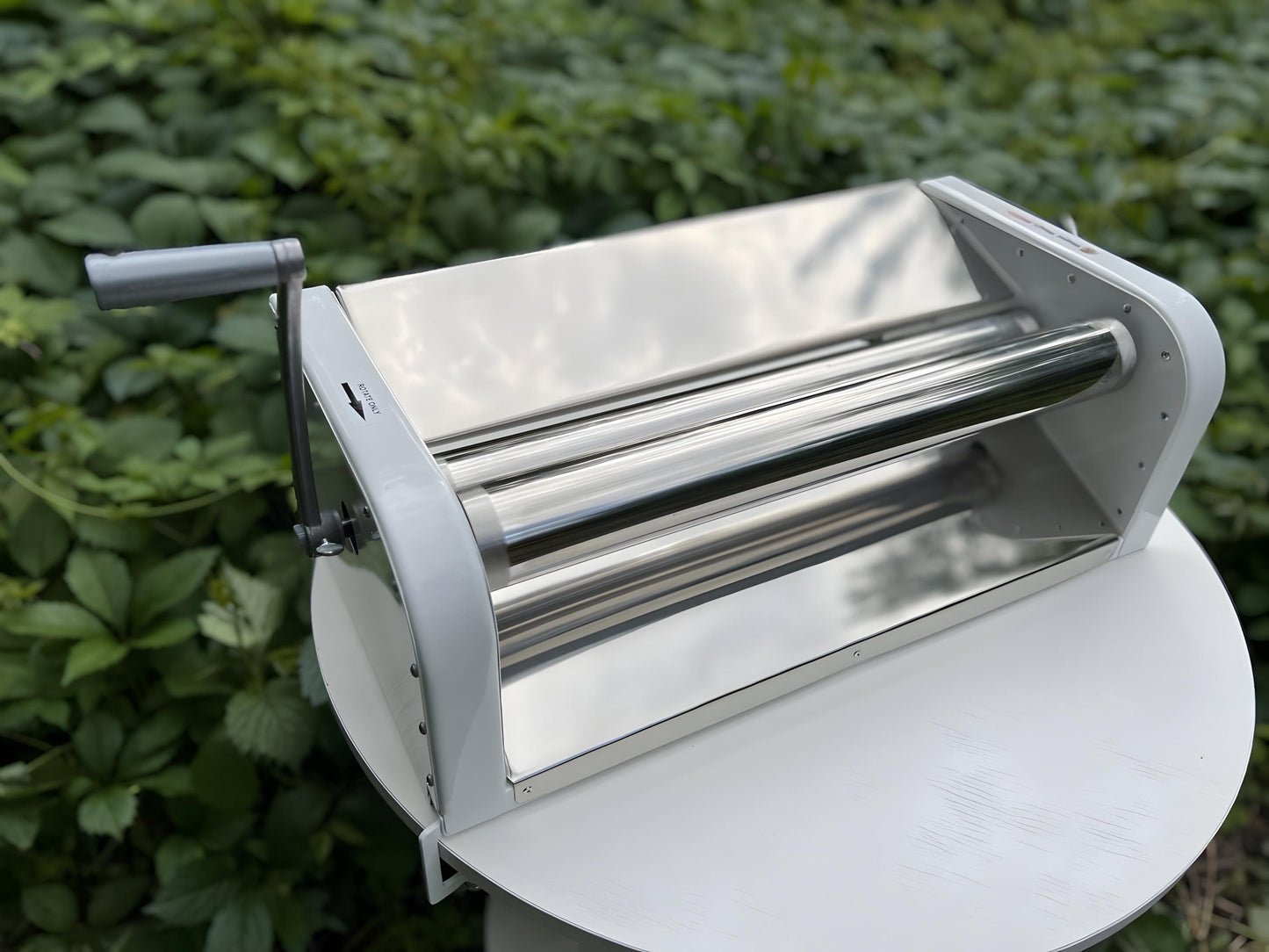 Professional manual dough sheeter machine with 19,7 inches (50 cm) rollers, kitchen appliances, cooking utensils & gadgets, bakery equipment