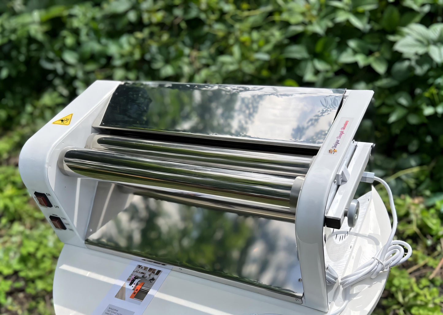 Professional electric dough sheeter machine 19,7"(50 cm) rollers, 110 or 220 volt, kitchen appliances