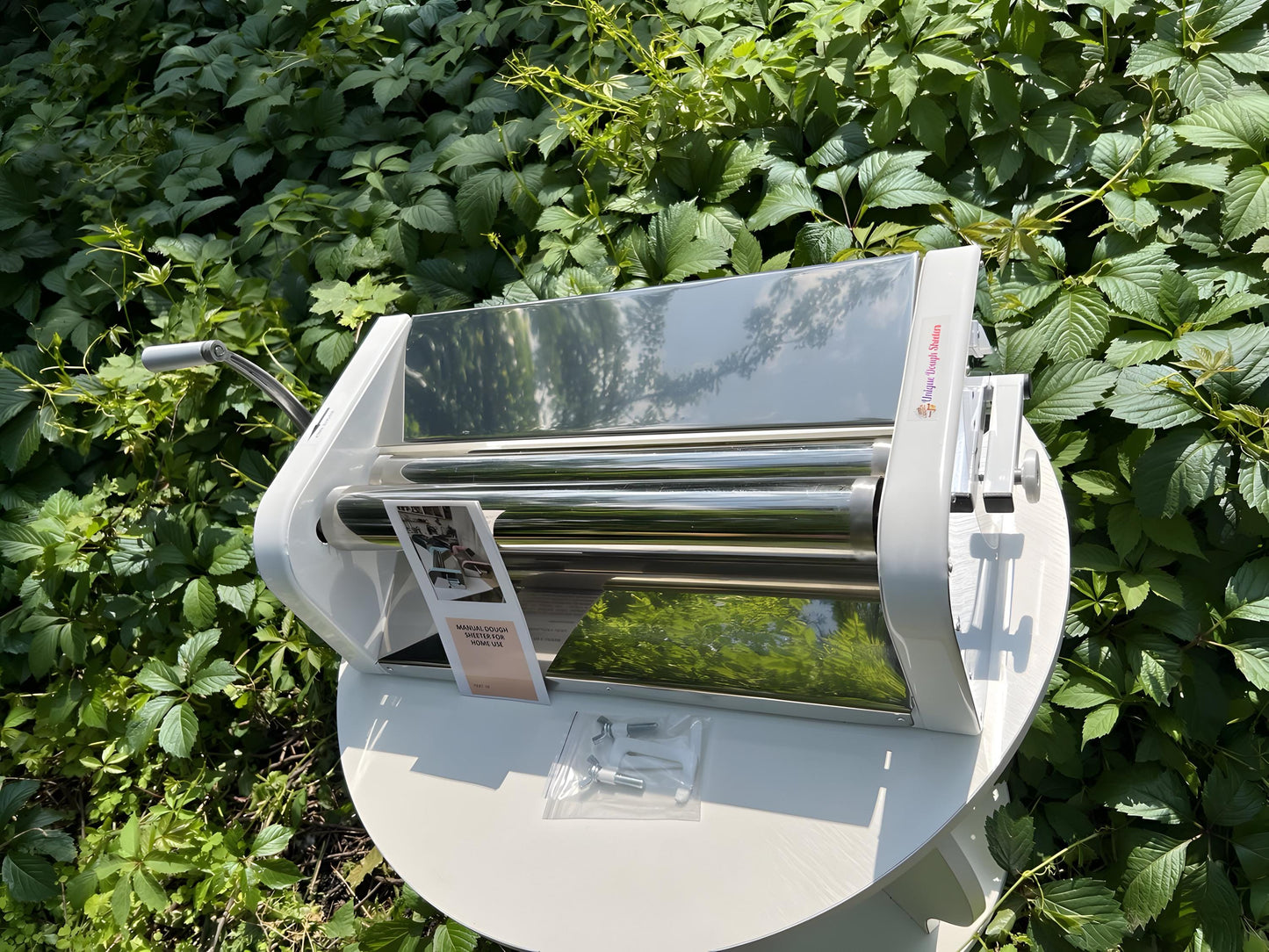 Small dough roller machine manual 15.7"(40cm) gift mother-grandma, pasty sheeter, kitchen appliances, pizza-pasta making, baking tools