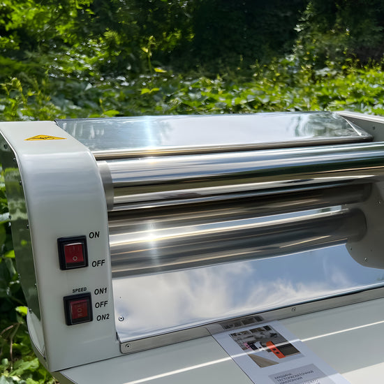 Professional Electric Dough Sheeter 50cm - Holiday Baking Machine 110V/220V Stainless Steel Pasta Pizza Roller