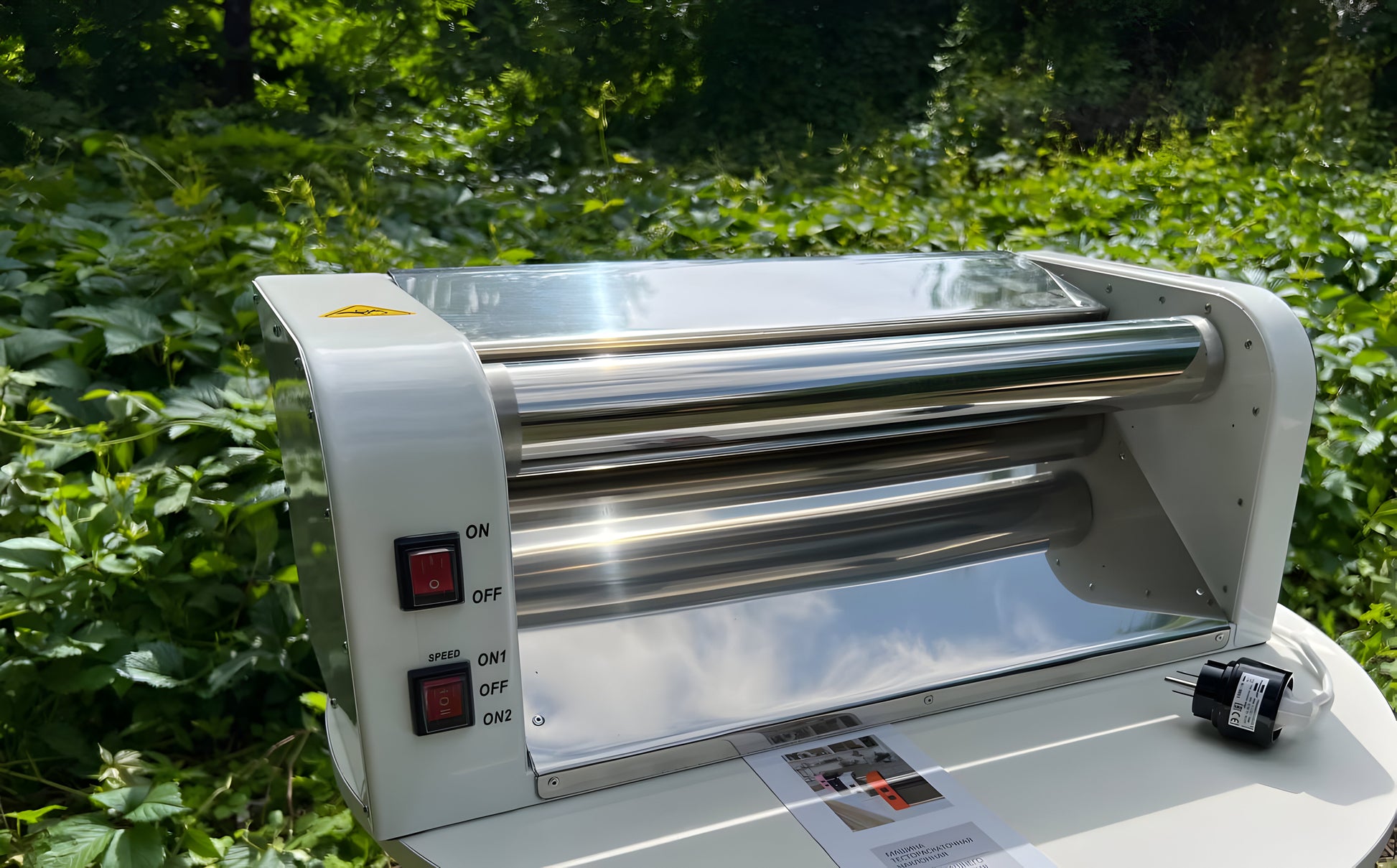 Professional Electric Dough Sheeter 50cm - Holiday Baking Machine 110V/220V Stainless Steel Pasta Pizza Roller