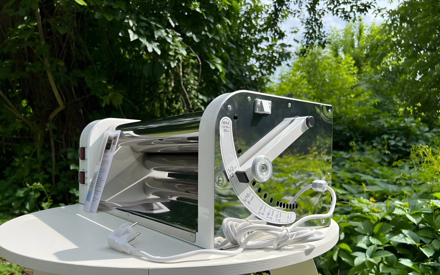 Professional Electric Dough Sheeter 50cm - Holiday Baking Machine 110V/220V Stainless Steel Pasta Pizza Roller UniqueDoughSheeters